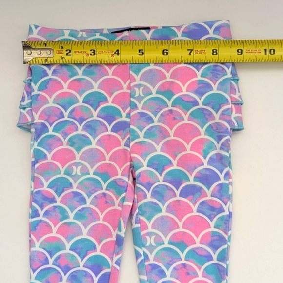 🎈Hurley Baby Girl (Size 12 Months) Leggings/Sweatpants With Ruffles On The Back - Picture 7 of 13